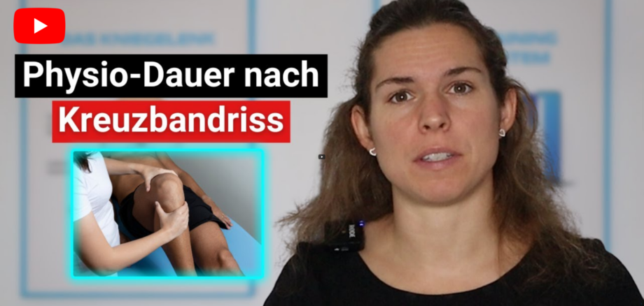 Dauer von Physiotherapie nach Kreuzbandriss