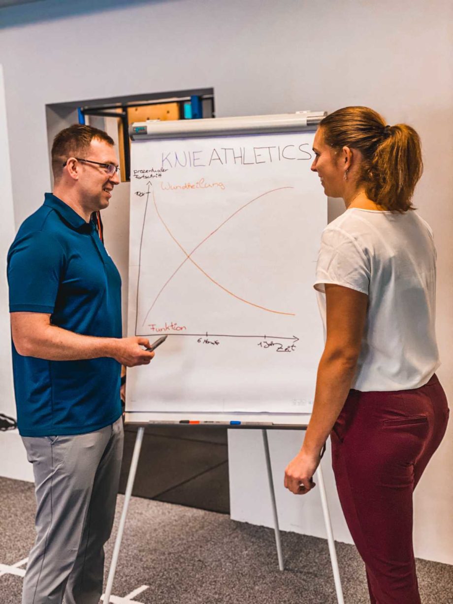 Steffen Schwarz & Christina Frese bei der langfristigen Trainingsplanung