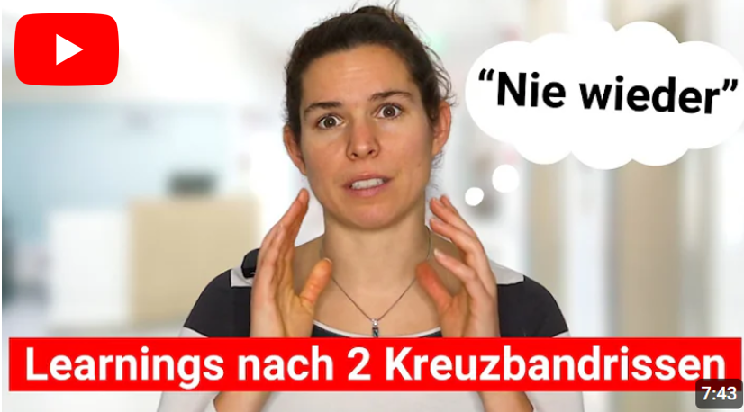 Fehler in der Kreuzbandrissreha