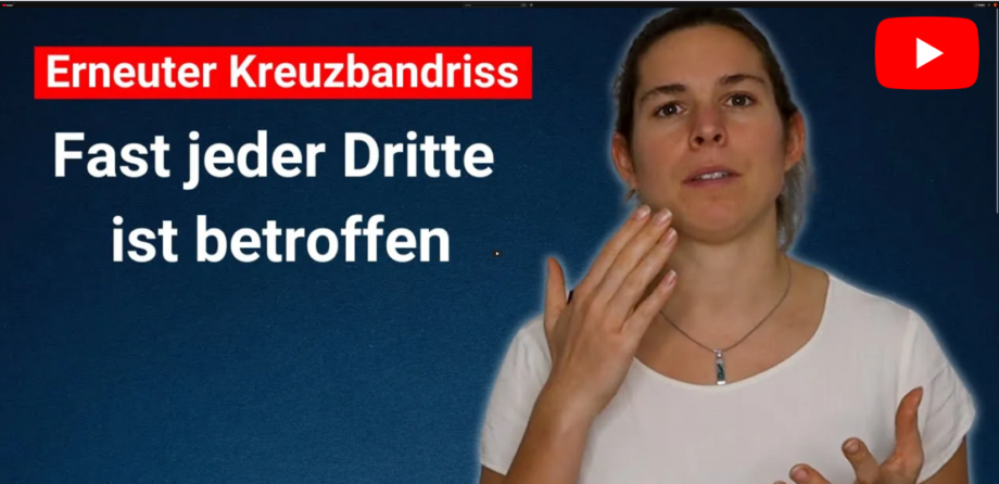 Zweiter Kreuzbandriss. Gründe und Interventionen
