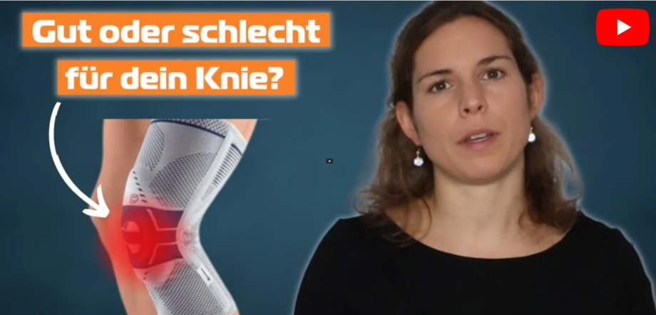 Nutzen von Bandagen nach Kreuzbandriss